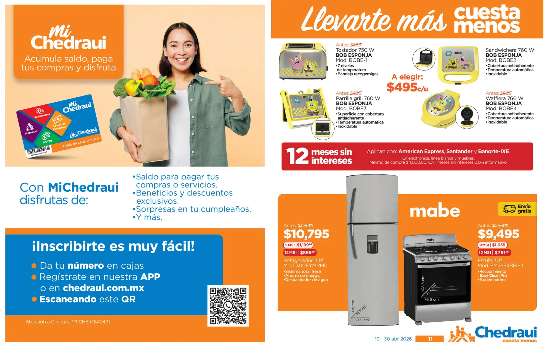 Catálogo de Chedraui Ofertas 13 de abril al 30 de abril 2026 - Pagina 6