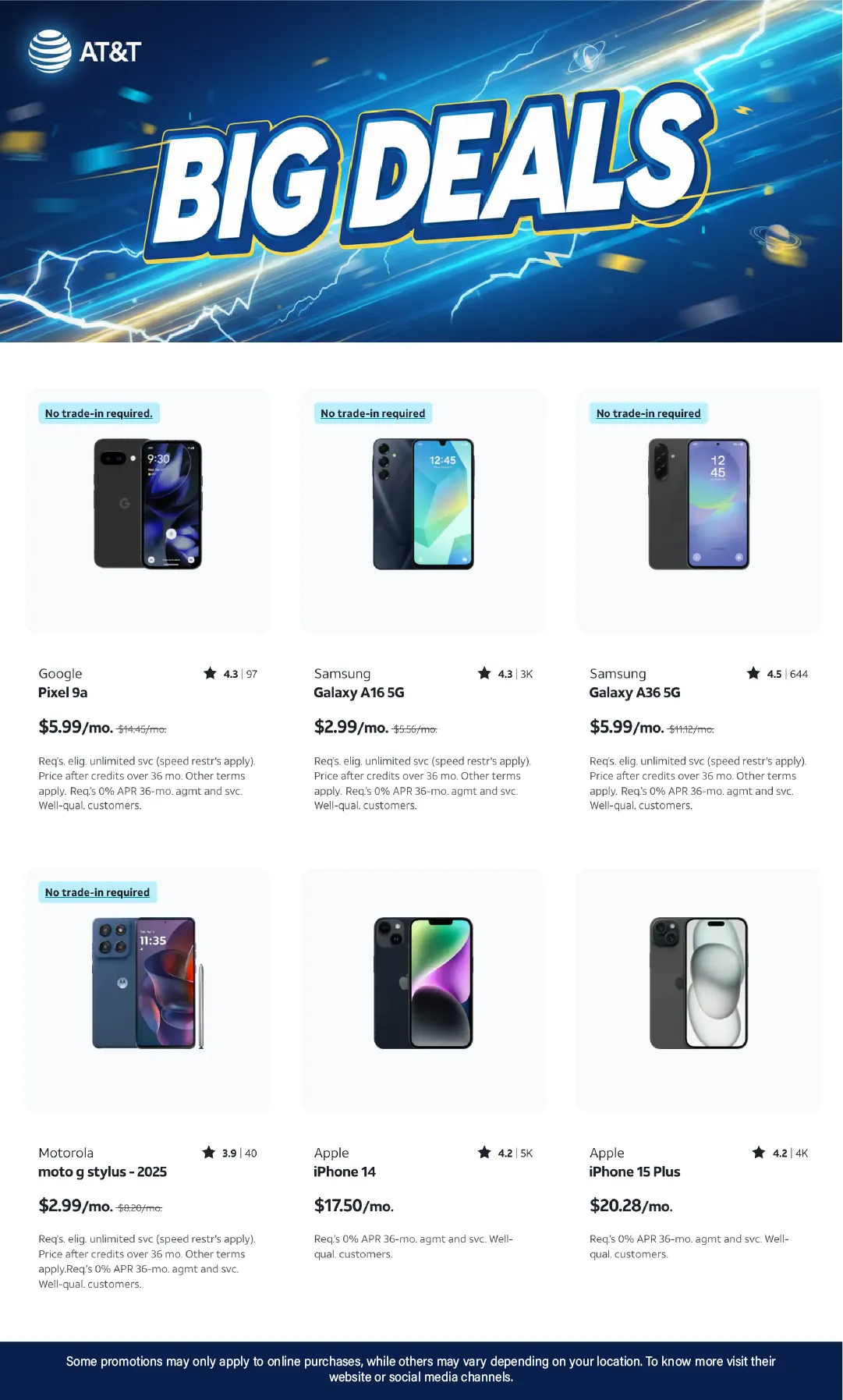 Weekly ad AT&T Sales from September 16 to September 30 2025 - Page 5