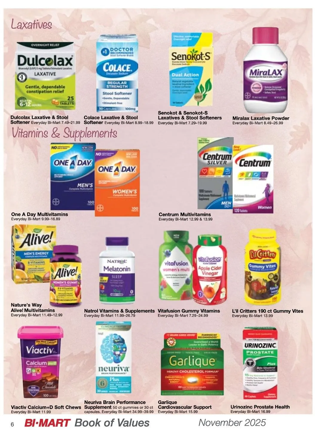 Weekly ad Bi-Mart  Sales from November 13 to November 30 2025 - Page 6