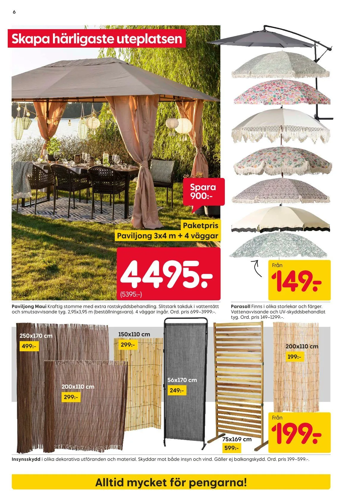 Senaste Rusta erbjudanden från 4 maj till 10 maj 2026 - Reklamblad sidor 6