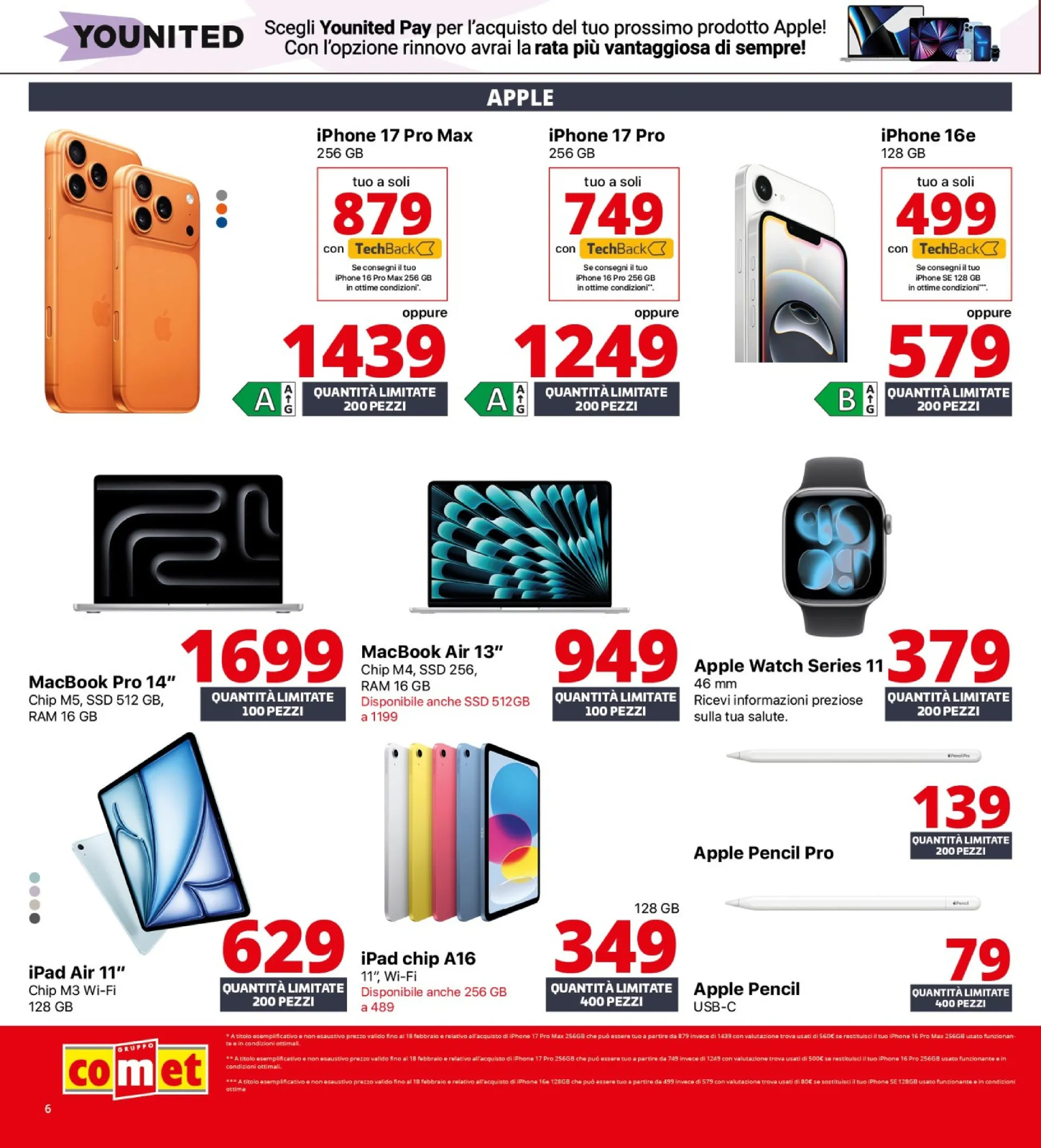  Volantini Comet da 5 febbraio a 18 febbraio di 2026 - Pagina del volantino 6