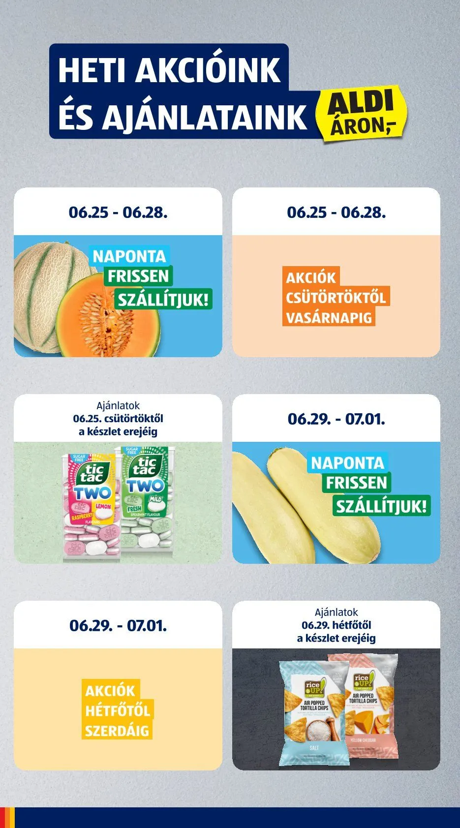 Katalógus Aldi legfrissebb ajánlatai június 25.-tól június 28.-ig 2026. - Oldal 6