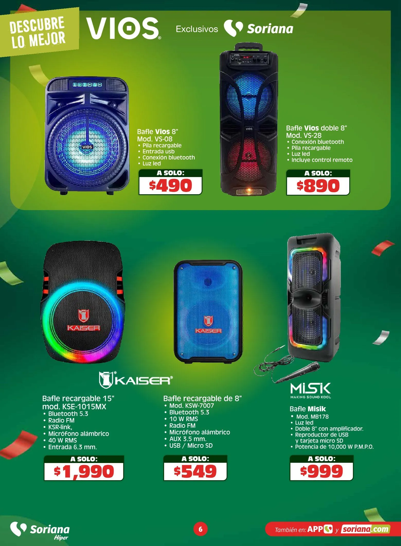 Catálogo de Soriana Ofertas 15 de abril al 13 de mayo 2026 - Pagina 6