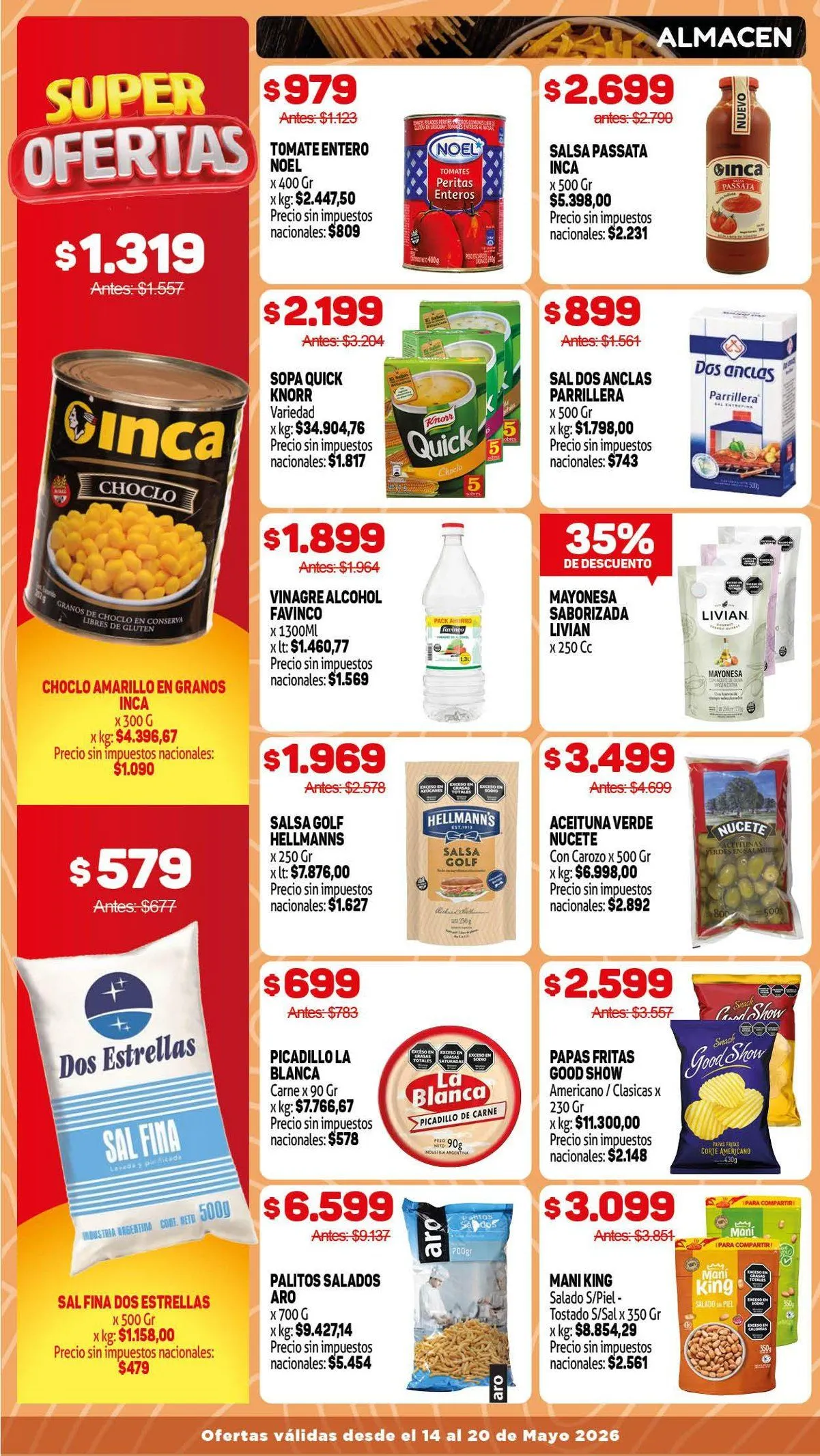 Ofertas de Ofertas Makro  14 de mayo al 20 de mayo 2026 - Página 6 del catálogo
