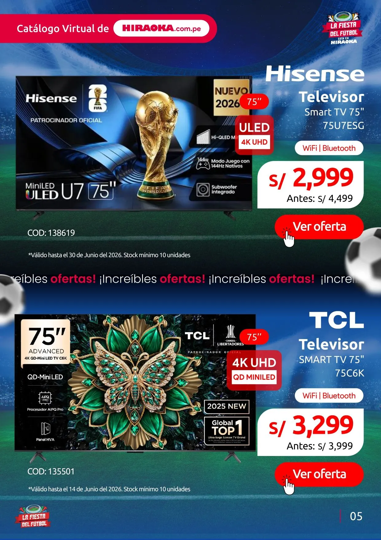 Catalogo de Hiraoka Ofertas 11 de junio al 30 de junio 2026 - Pag 6