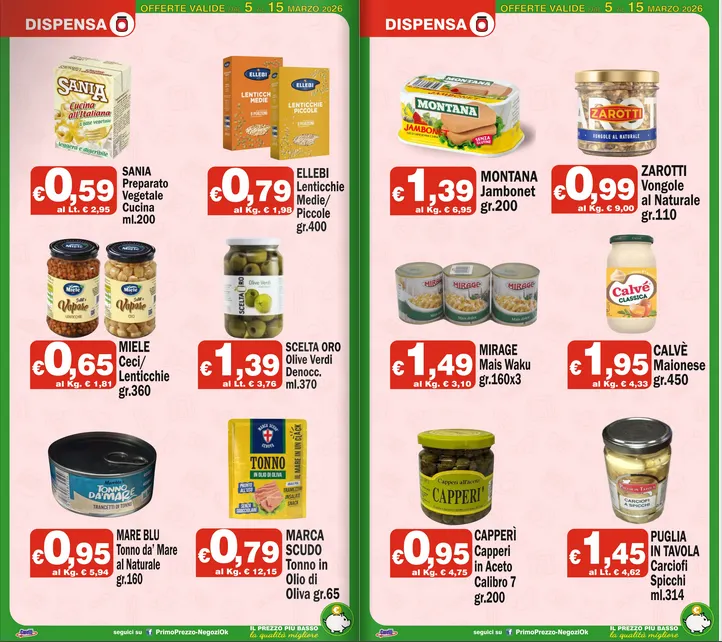  Volantini Primo Prezzo da 5 marzo a 11 marzo di 2026 - Pagina del volantino 6