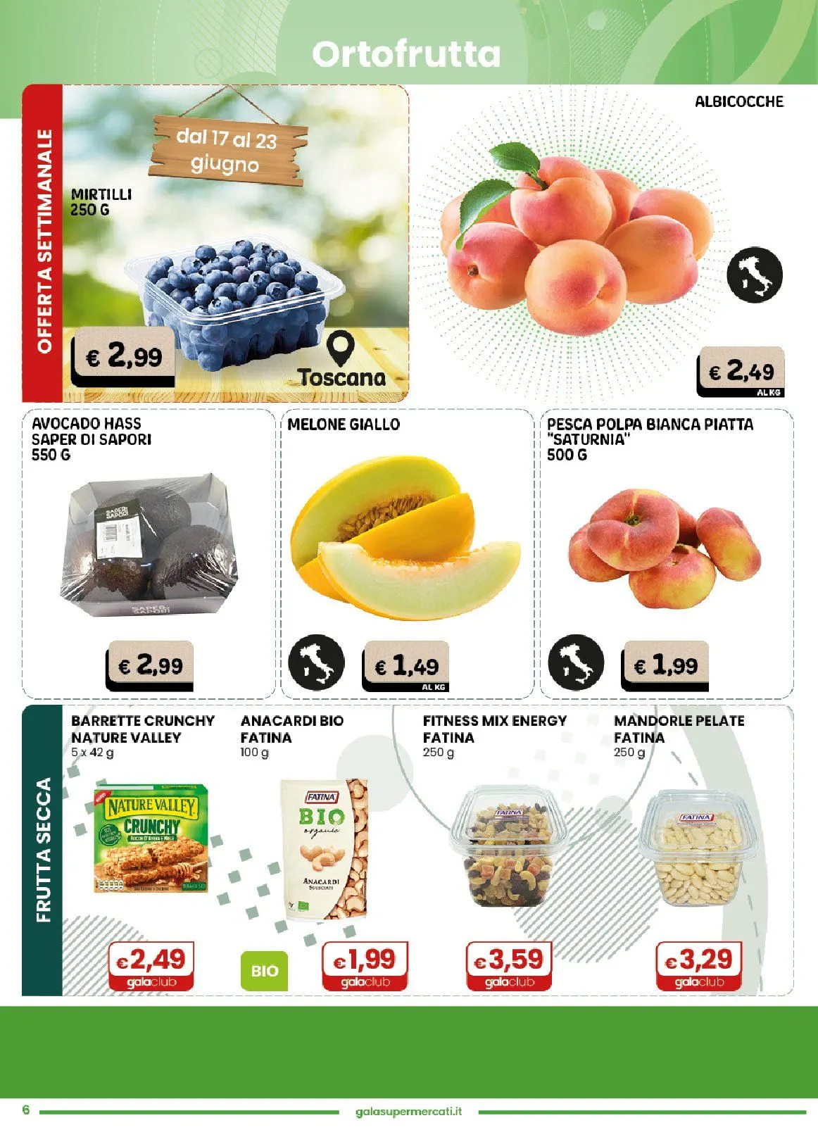  Volantini Gala Supermercati da 17 giugno a 30 giugno di 2026 - Pagina del volantino 6