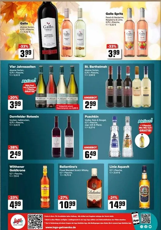 Logo Getränkemarkt Prospekte von 3. November bis 11. November 2025 - Prospekt seite 5