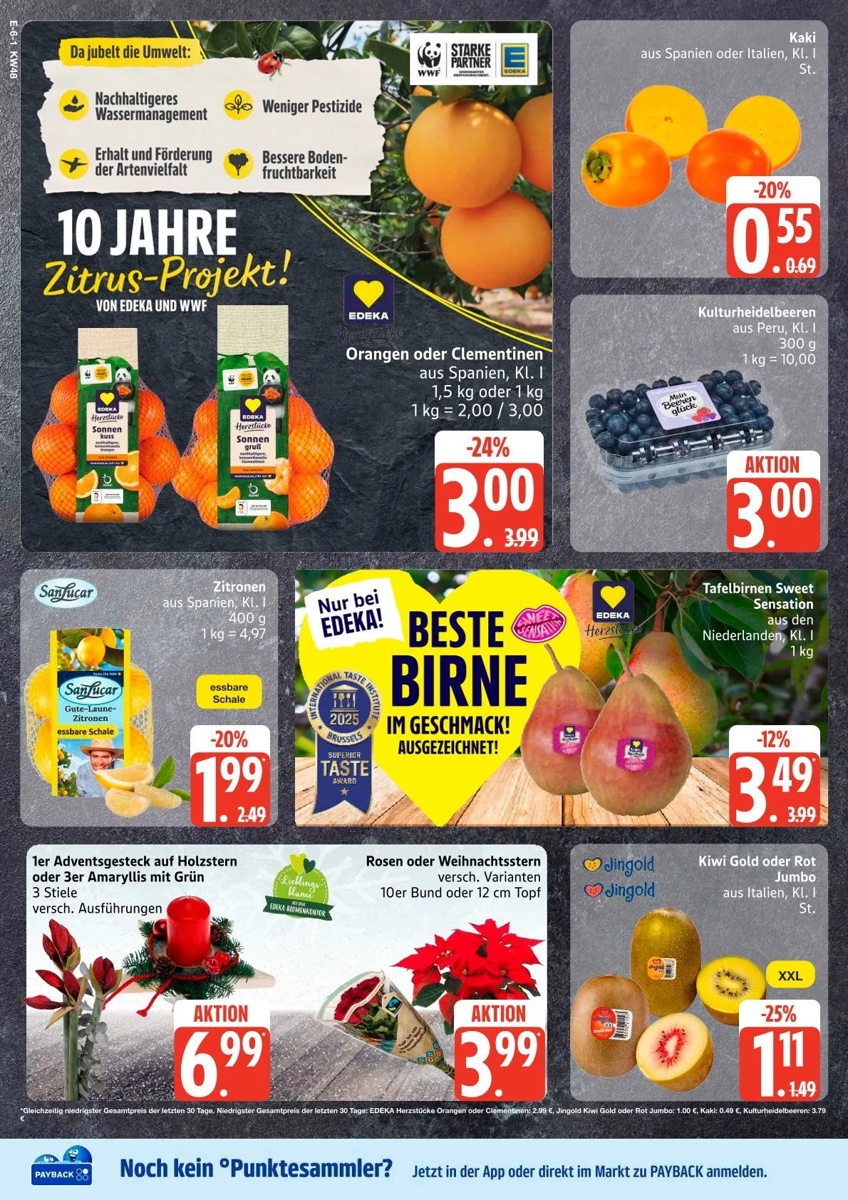 Edeka Angebote von 24. November bis 29. November 2025 - Prospekt seite 6