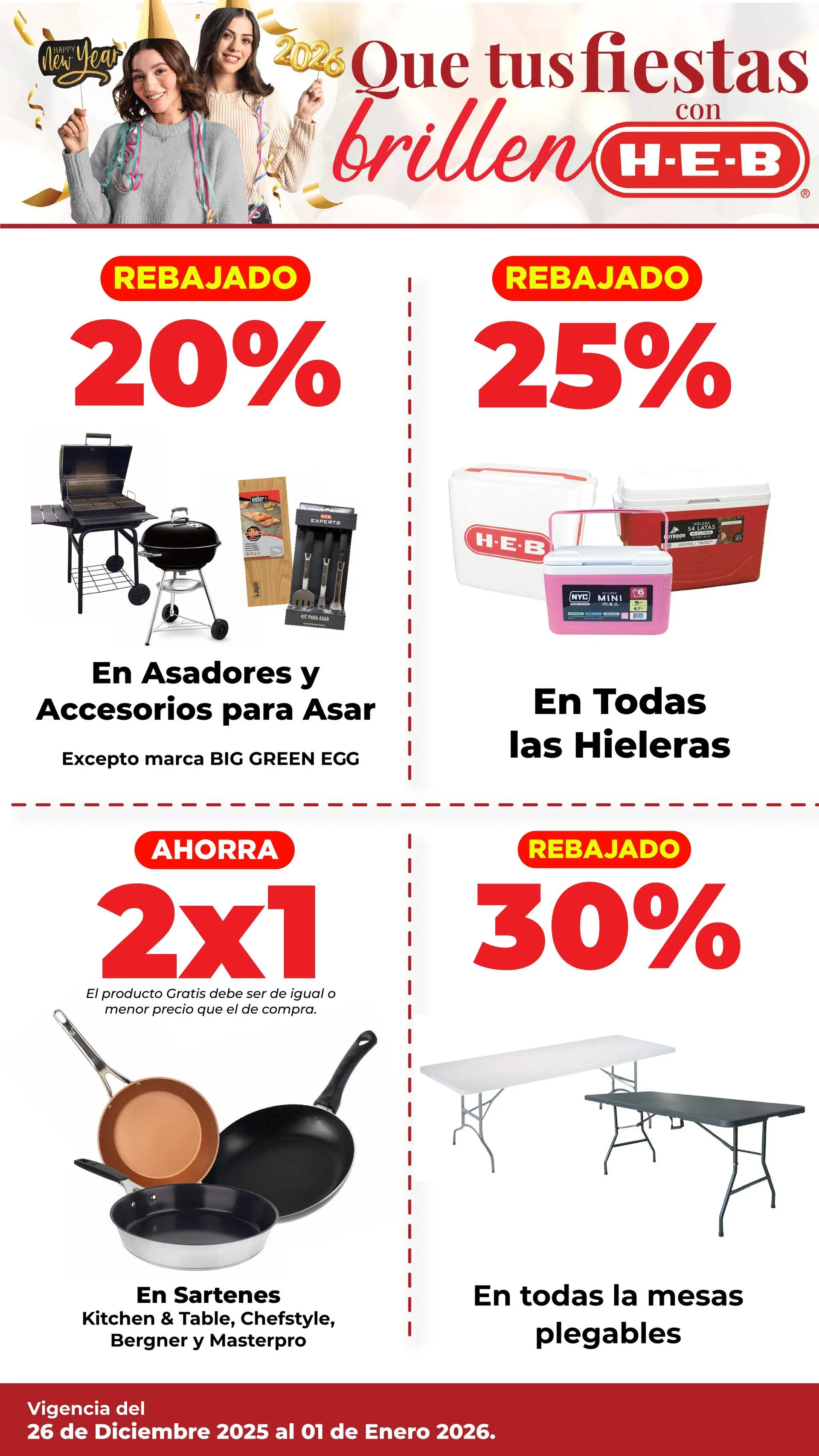 Catálogo de H-E-B Ofertas 26 de diciembre al 1 de enero 2026 - Pagina 6