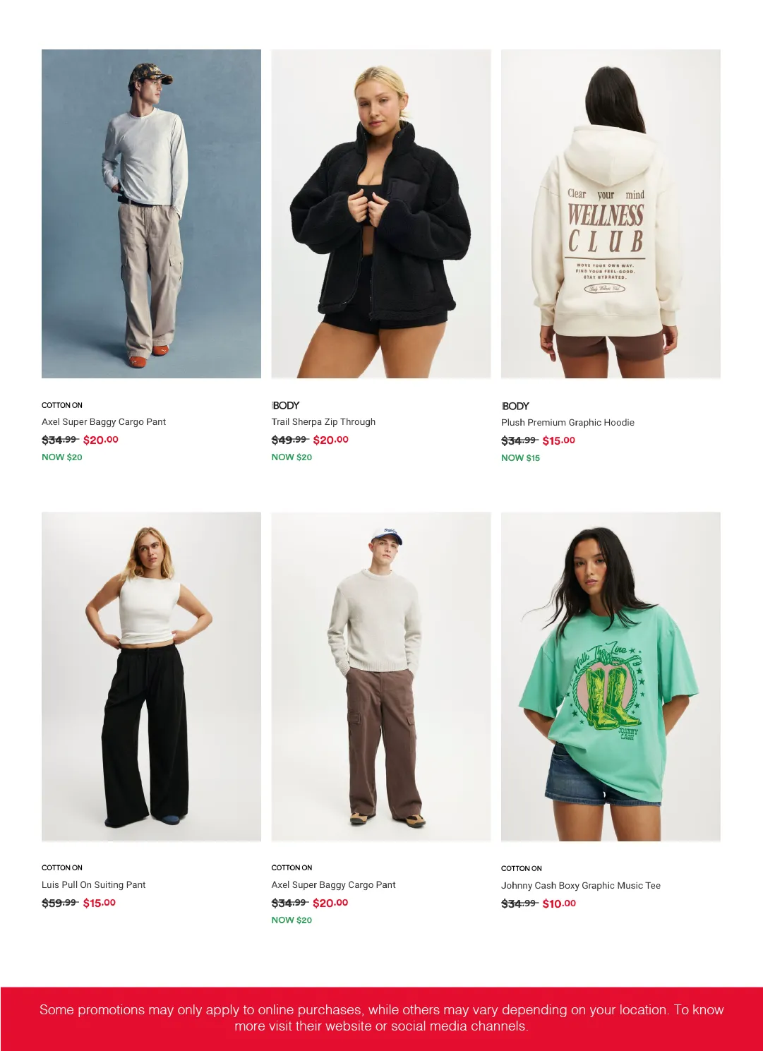 Weekly ad Cotton On Sales from January 16 to January 31 2026 - Page 5