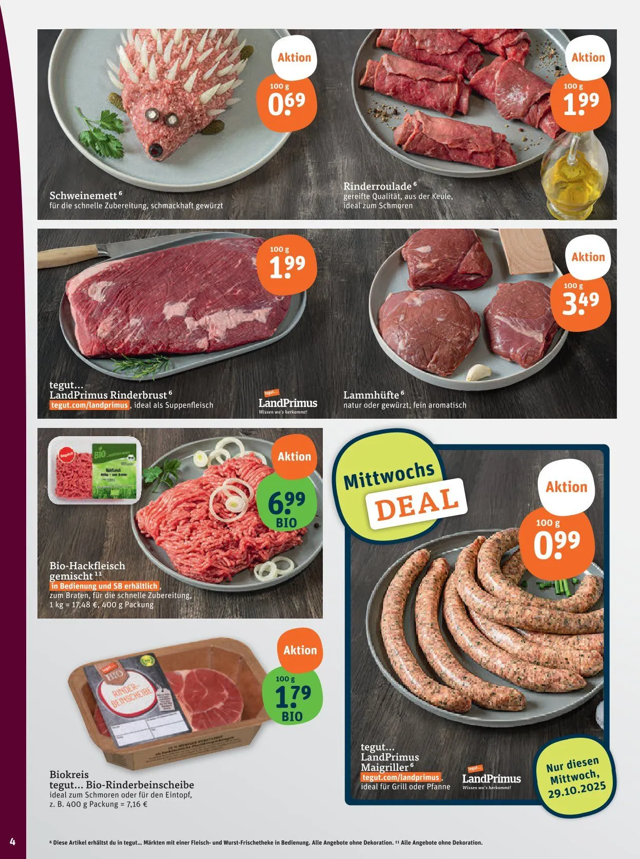 tegut... Prospekte  von 31. Oktober bis 3. November 2025 - Prospekt seite 6