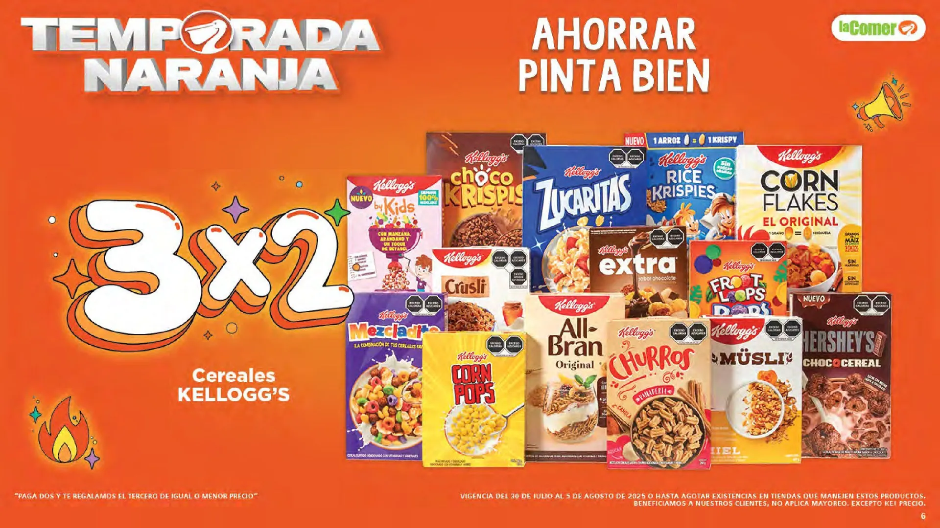 Catálogo de La Comer catálogos y ofertas 30 de julio al 5 de agosto 2025 - Pagina 6