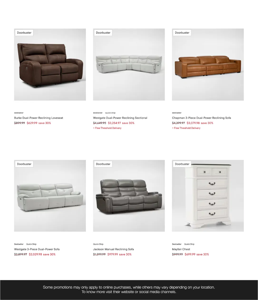 Weekly ad American Furniture Warehouse Sales from December 1 to December 13 2025 - Page 5