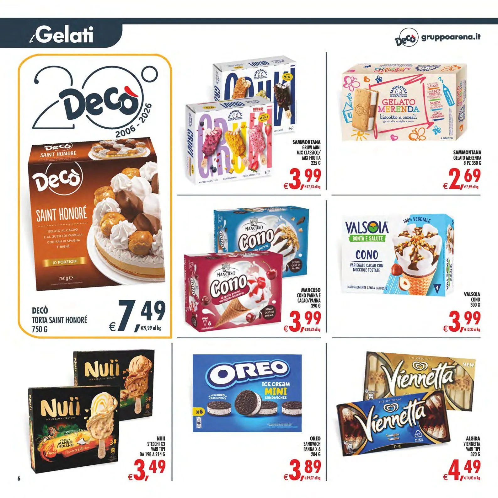 Volantini Deco Supermercati da 19 giugno a 29 giugno di 2026 - Pagina del volantino 6