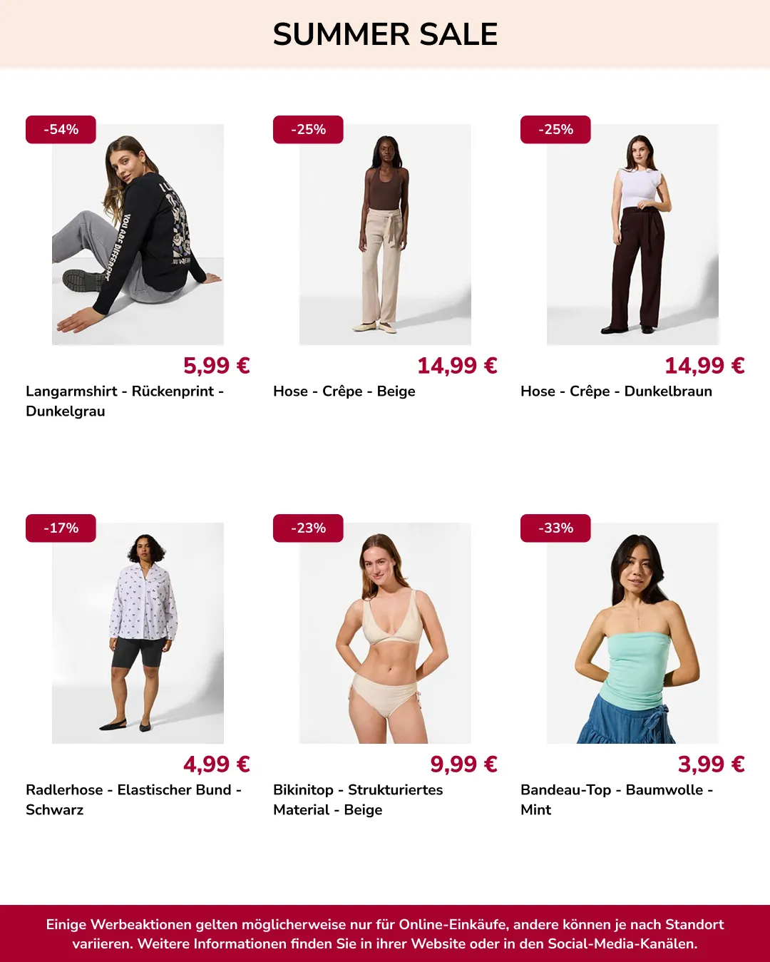Takko Fashion Angebote von 15. Juli bis 29. Juli 2026 - Prospekt seite 6