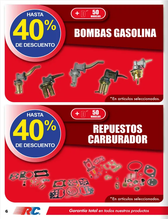 Catálogo de Refaccionaria California Ofertas 1 de diciembre al 31 de diciembre 2025 - Pagina 6