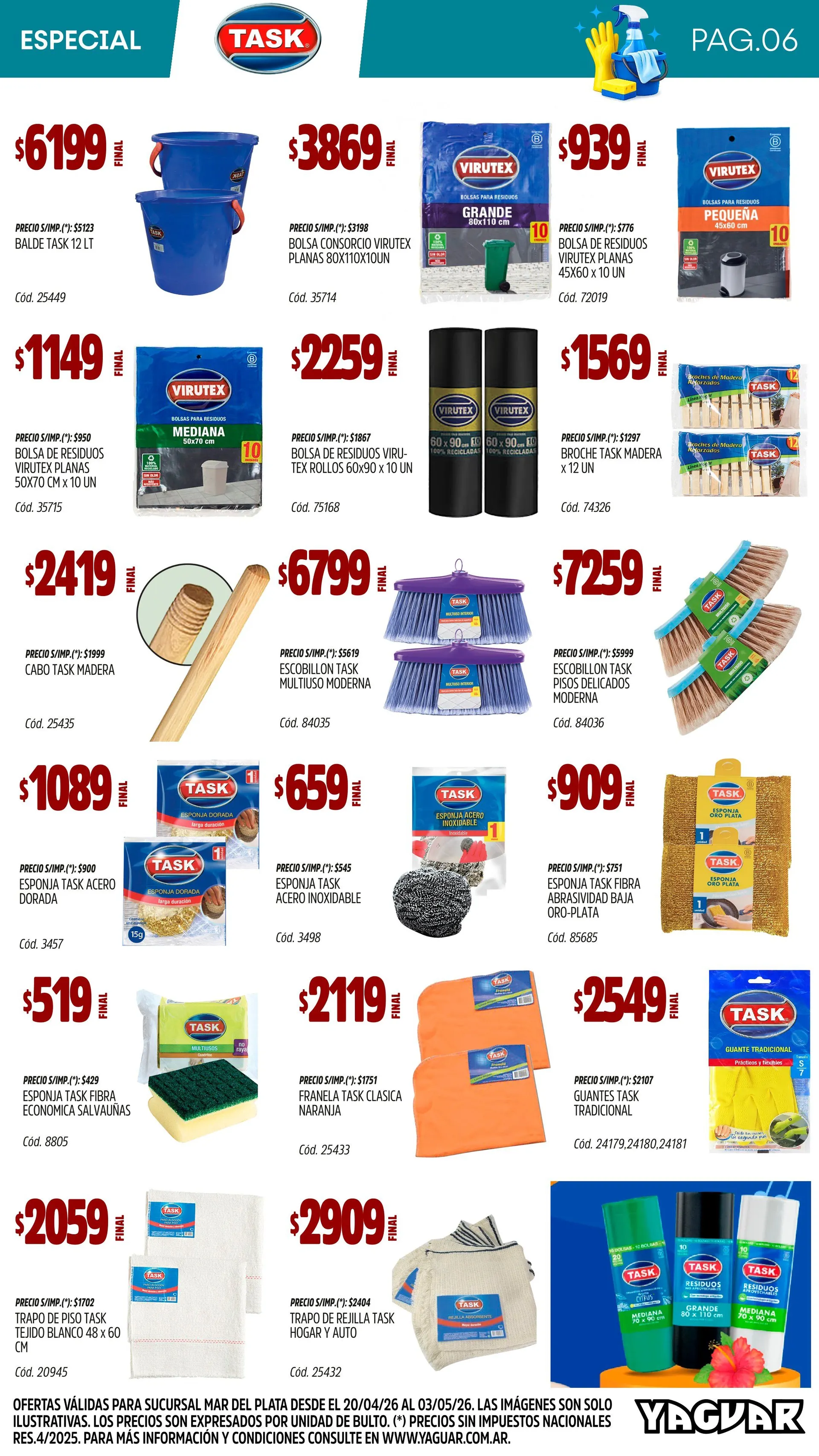 Ofertas de  Yaguar Ofertas 20 de abril al 3 de mayo 2026 - Página 6 del catálogo