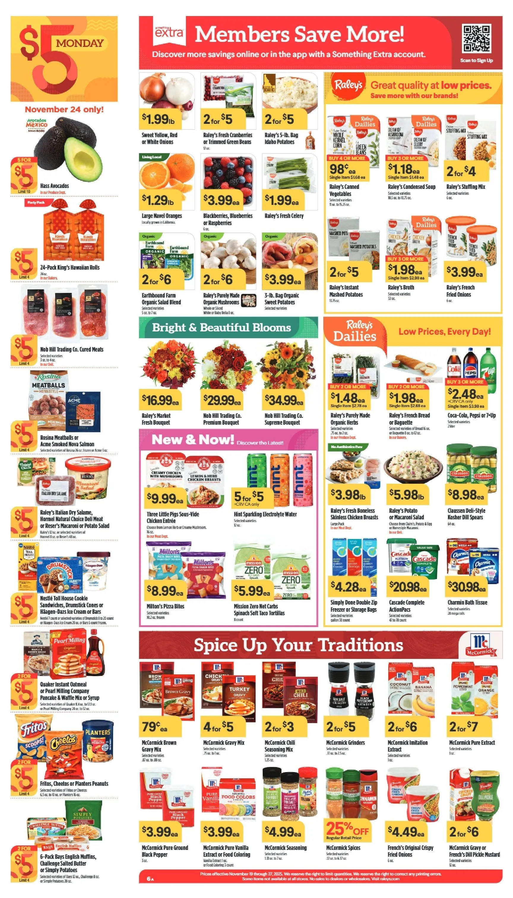 Weekly ad Raley's Sales from November 19 to November 28 2025 - Page 6