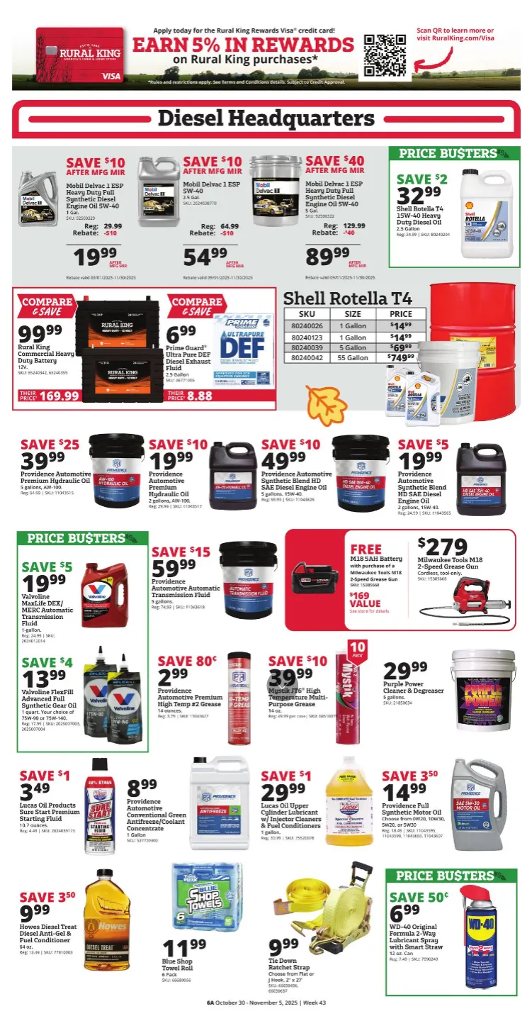 Weekly ad Rural King Sales from October 30 to November 5 2025 - Page 6
