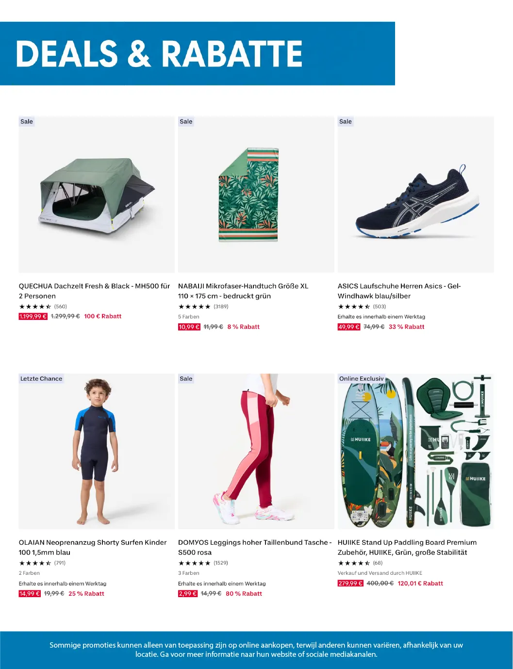 Decathlon Prospekte von 18. September bis 3. Oktober 2025 - Prospekt seite 5