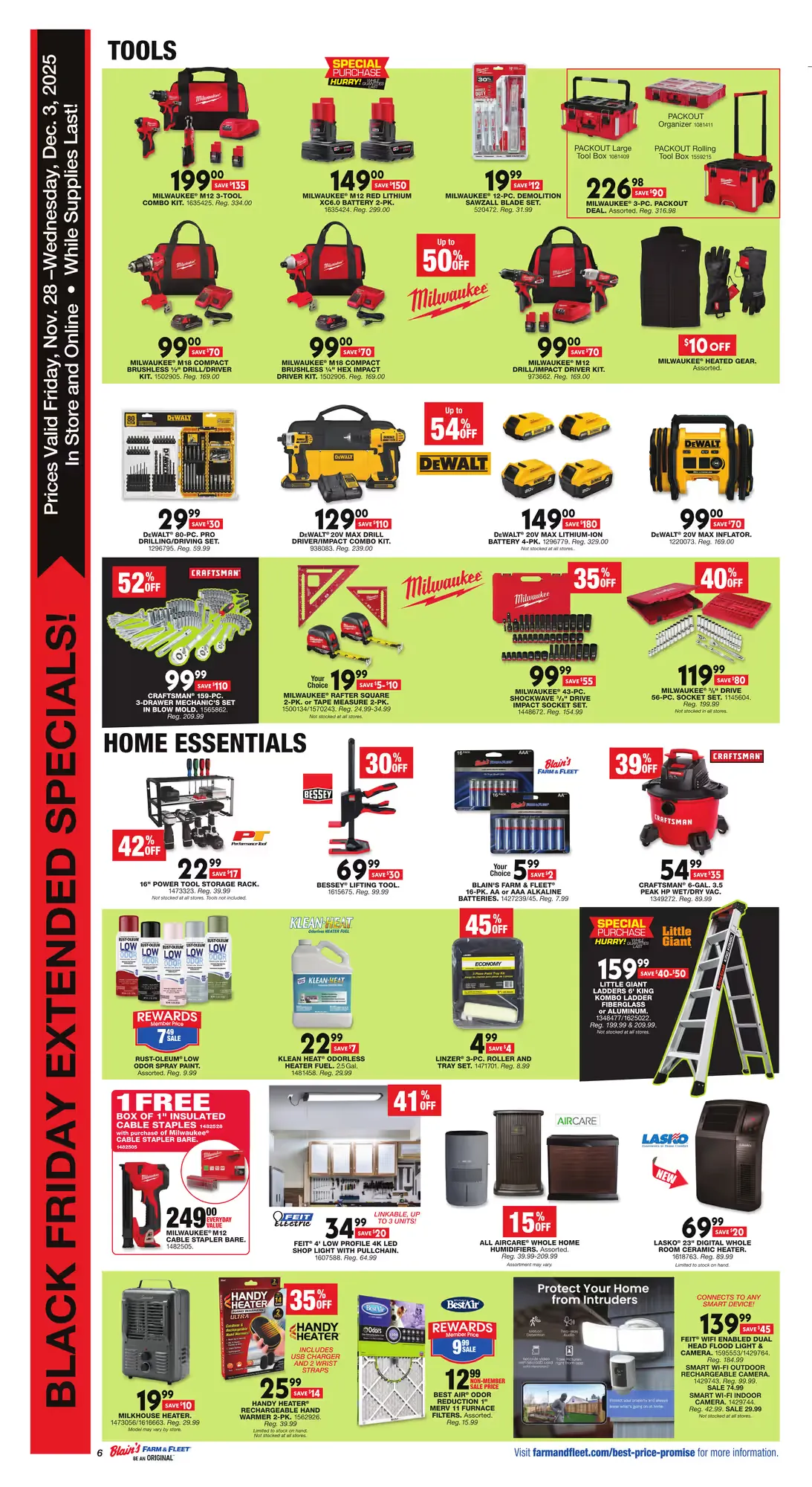 Weekly ad Blain's Farm & Fleet Sales from November 25 to December 3 2025 - Page 7