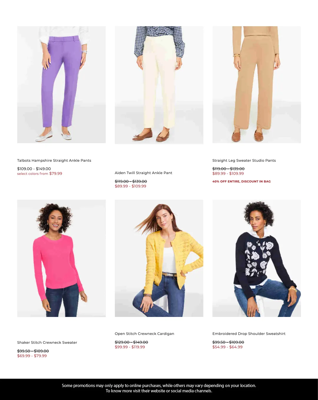 Weekly ad Talbots Sales from June 24 to July 7 2026 - Page 5