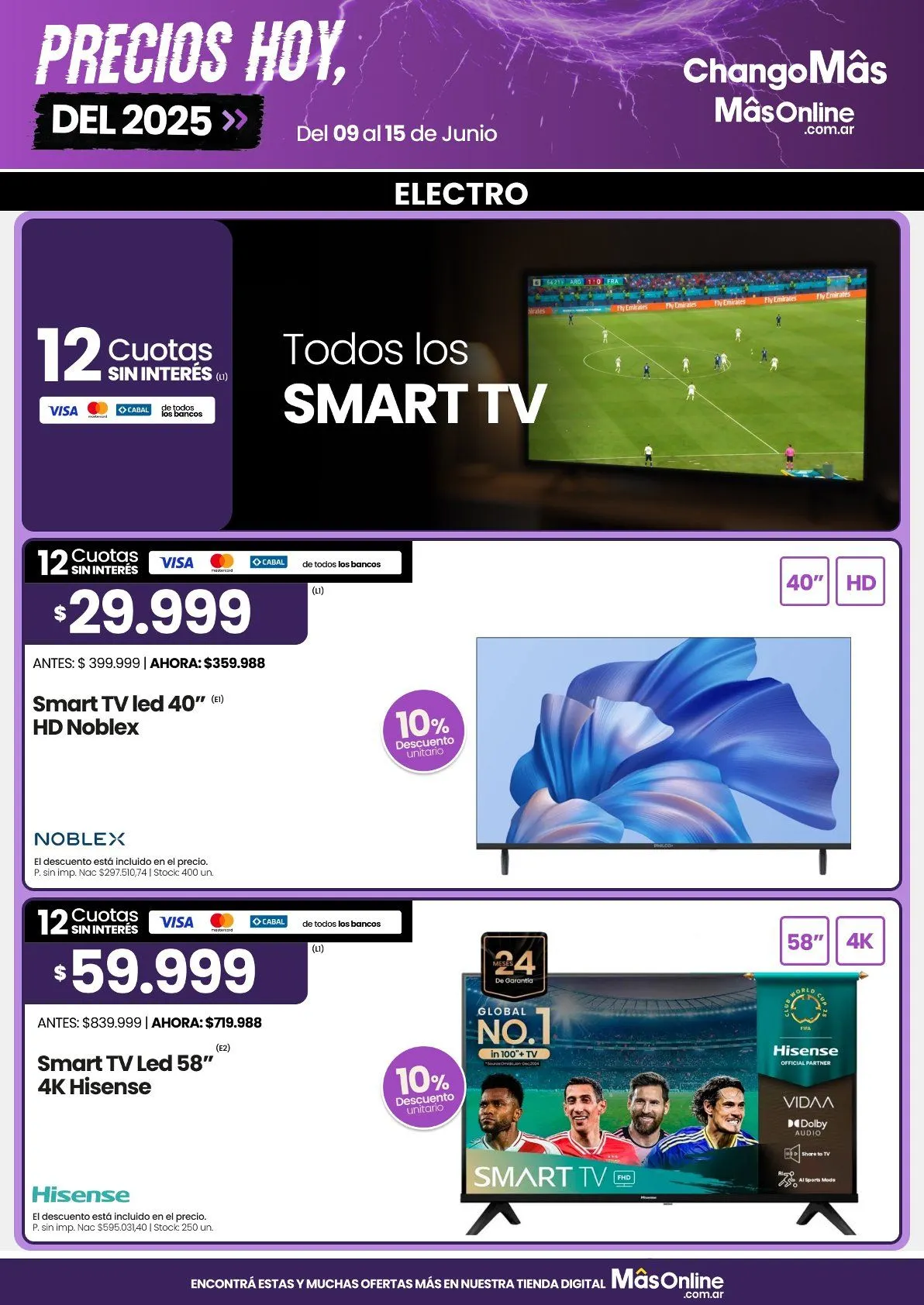 Ofertas de Changomas Ofertas 9 de junio al 15 de junio 2026 - Página 6 del catálogo