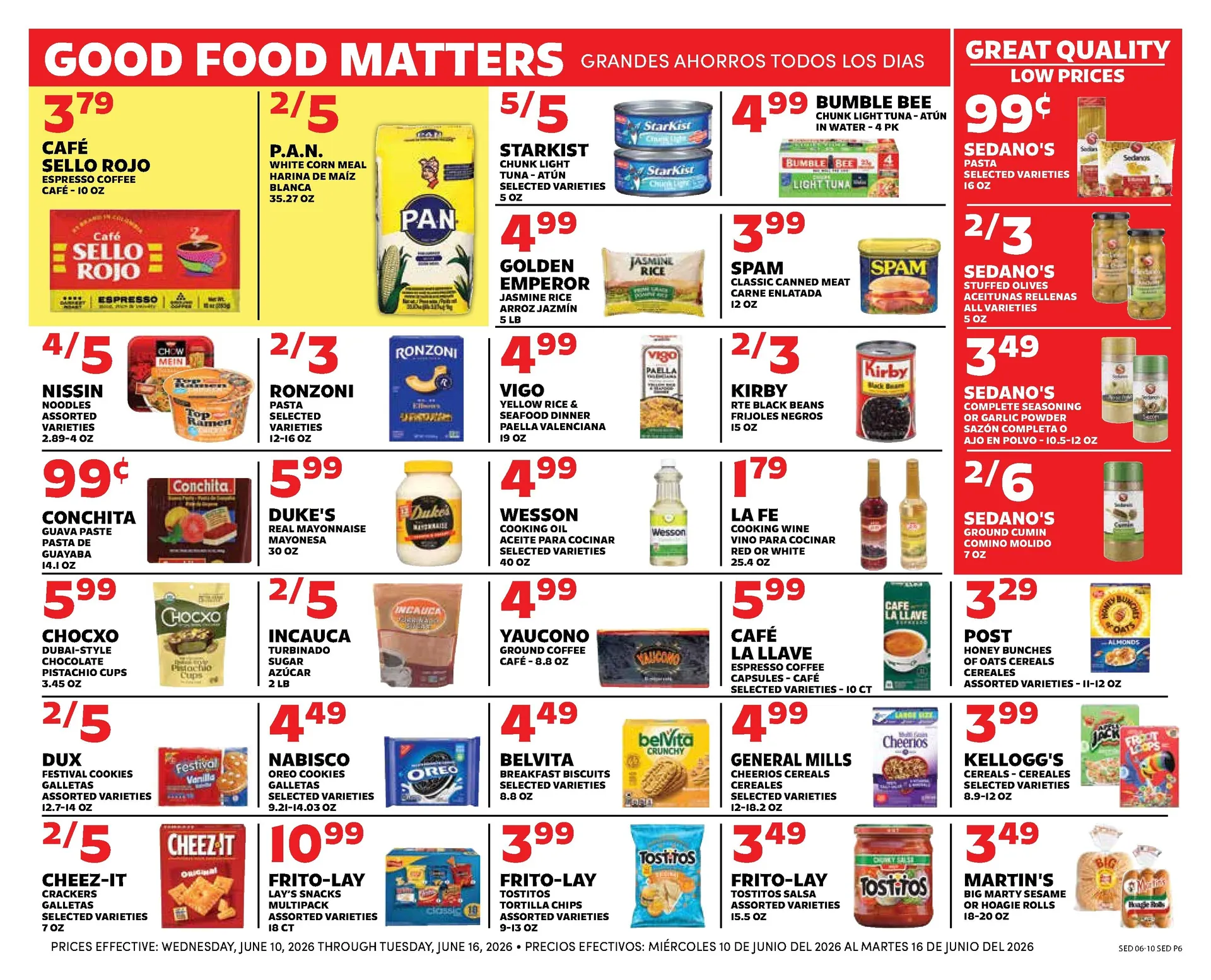 Weekly ad Sedano's  Sales from June 10 to June 16 2026 - Page 6