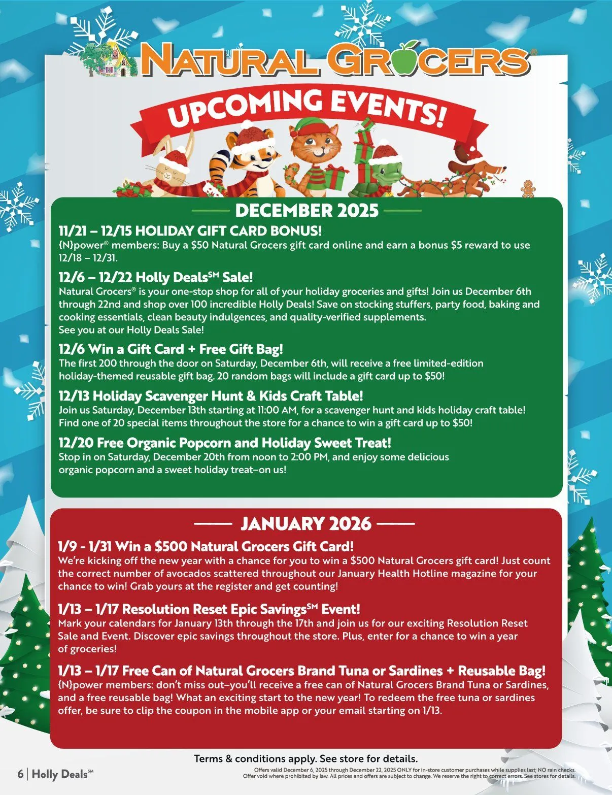 Weekly ad Natural Grocers Sales from December 6 to December 12 2025 - Page 6