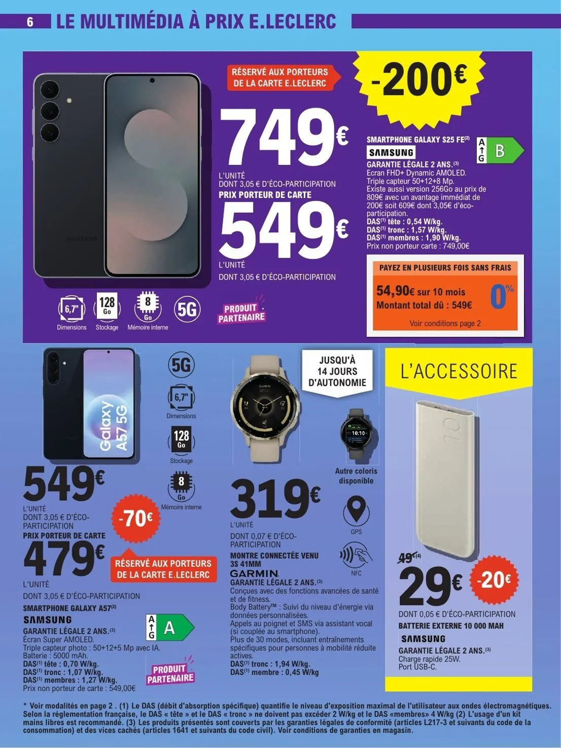 E.Leclerc Catalogue du 17 juillet au 18 juillet 2026 - Catalogue page 6