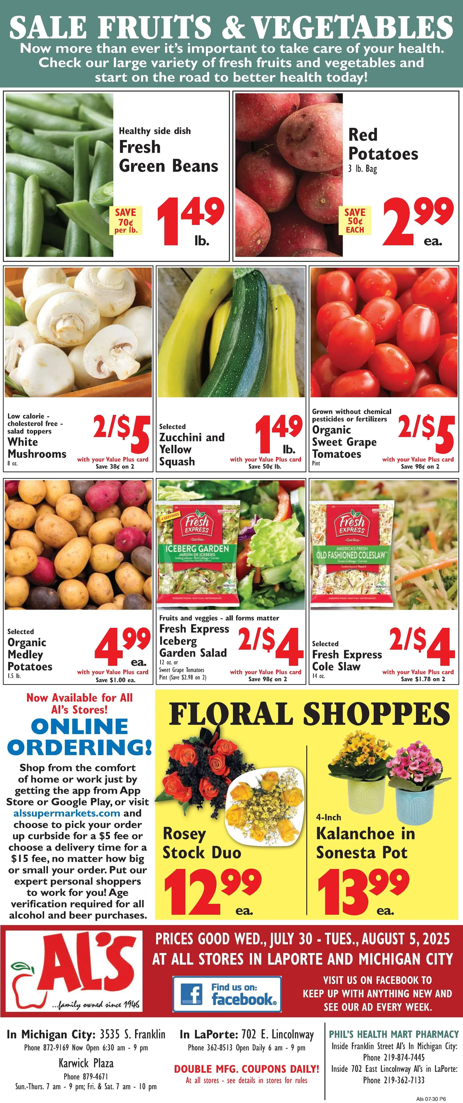 Weekly ad Al's Supermarket Sales from July 30 to August 5 2025 - Page 6