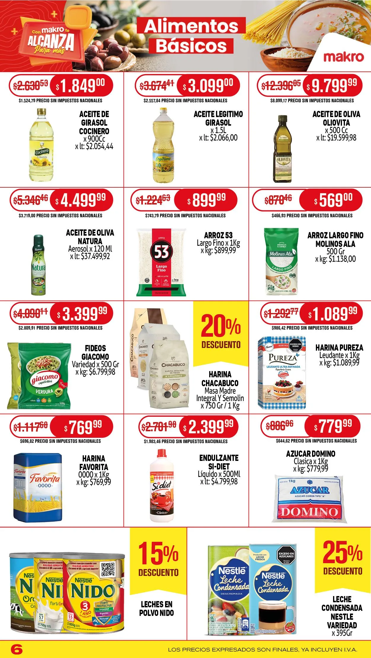 Ofertas de Ofertas Makro - Últimos catálogos 5 de junio al 11 de junio 2025 - Página 6 del catálogo