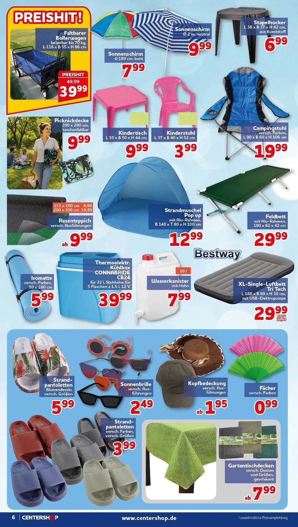  CENTERSHOP Prospekte von 29. Juni bis 4. Juli 2026 - Prospekt seite 6