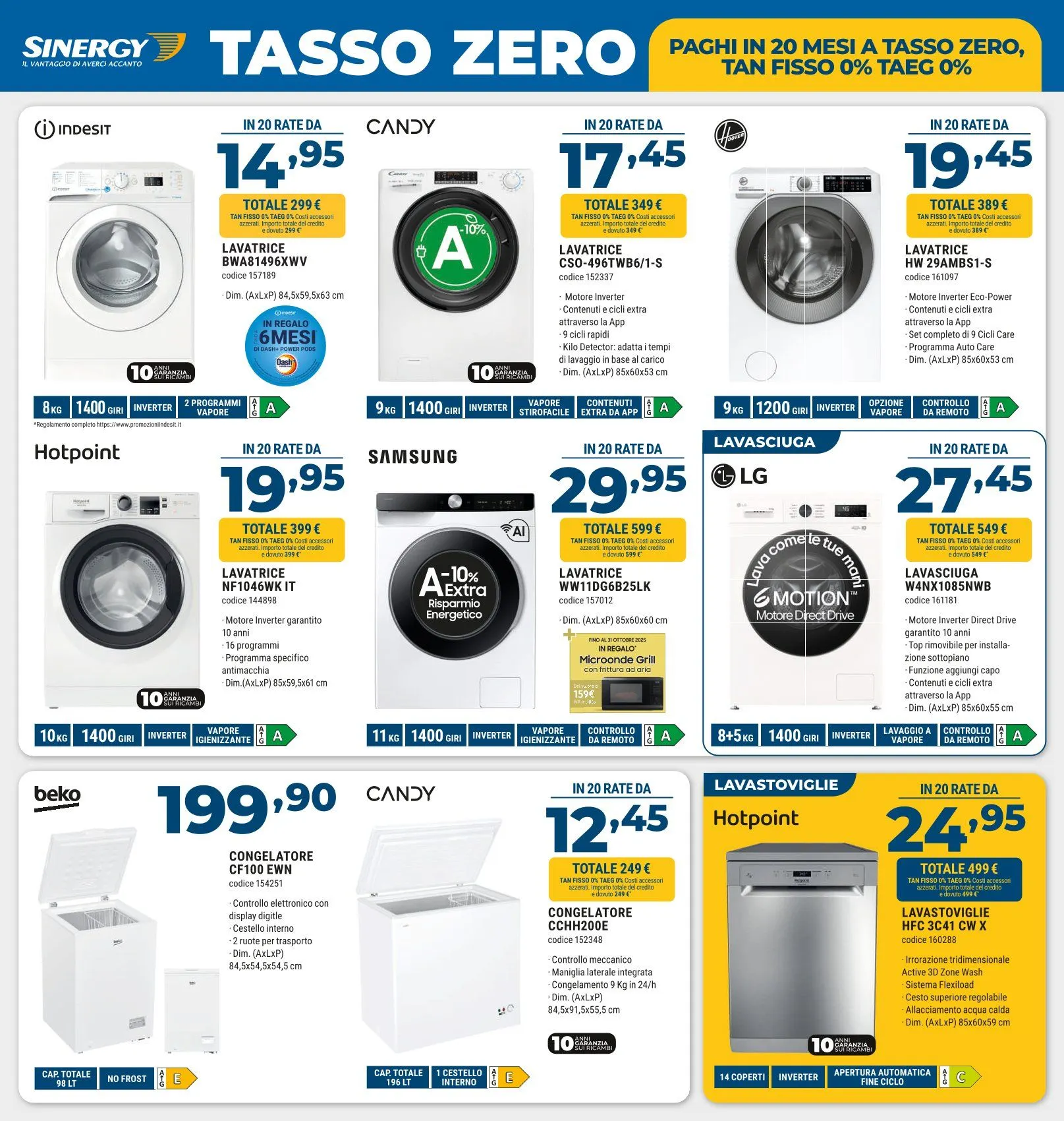 Sinergy Volantino da 3 ottobre a 22 ottobre di 2025 - Pagina del volantino 6