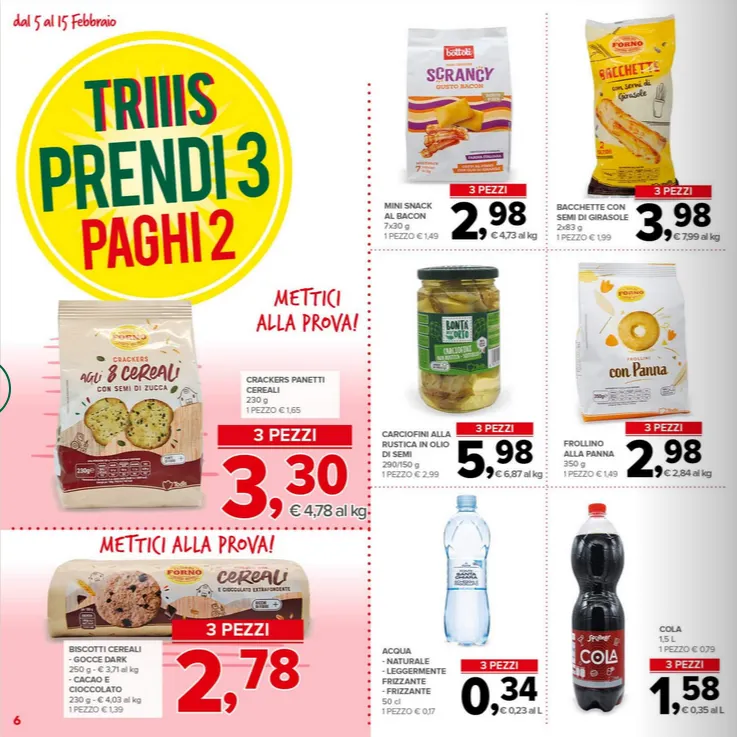 Volantini Todis da 5 febbraio a 15 febbraio di 2026 - Pagina del volantino 6