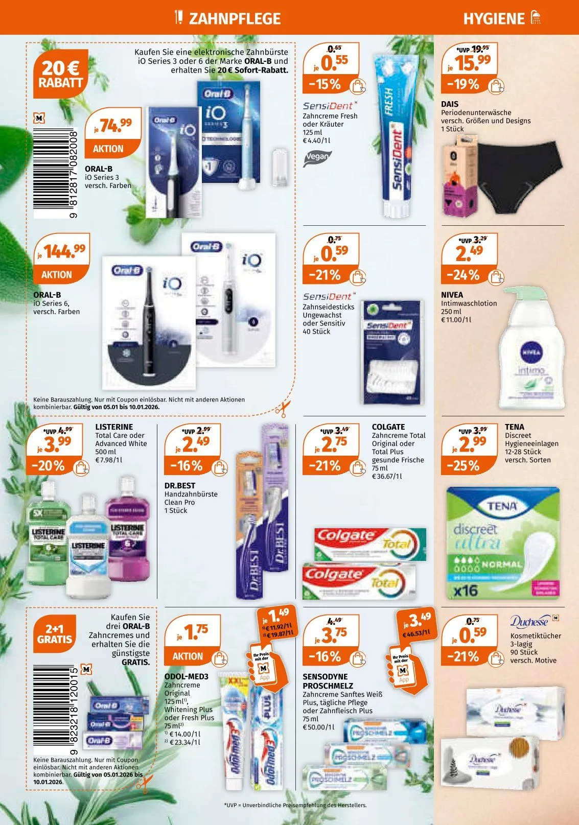 Müller Angebote von 5. Januar bis 10. Januar 2026 - Prospekt seite 6