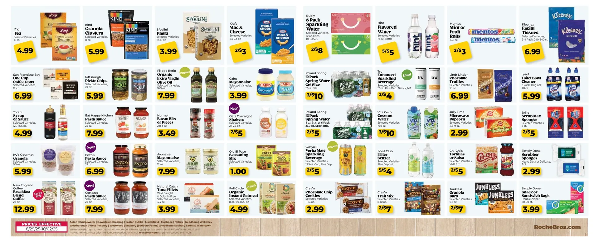 Weekly ad Roche Bros. Sales from August 29 to September 4 2025 - Page 6