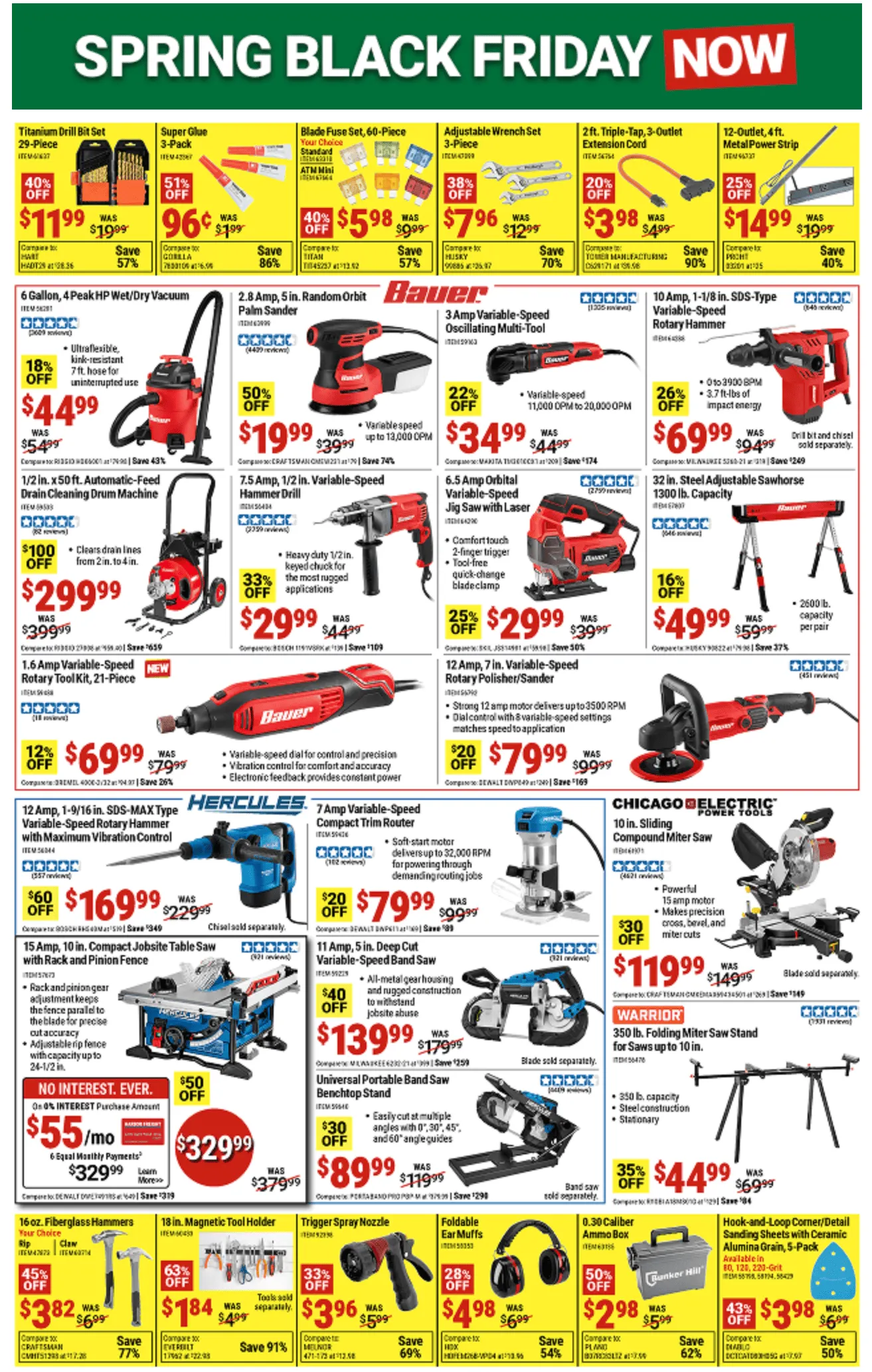 Weekly ad Harbor Freight weekly ads from April 6 to April 13 2026 - Page 5