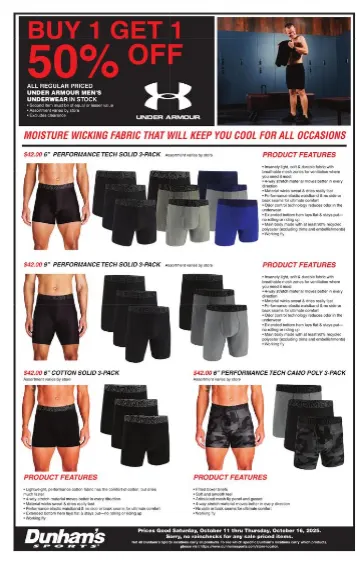 Weekly ad Dunham's Sports Sales from October 11 to October 17 2025 - Page 3