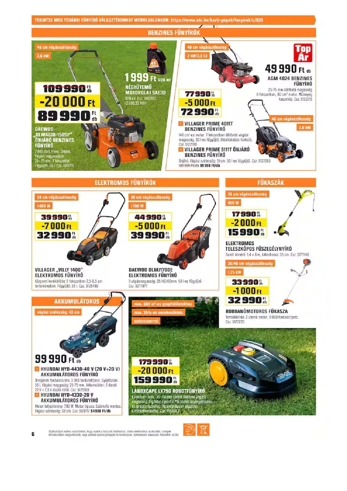 Katalógus OBI legfrissebb ajánlatai július 1.-tól július 31.-ig 2025. - Oldal 6
