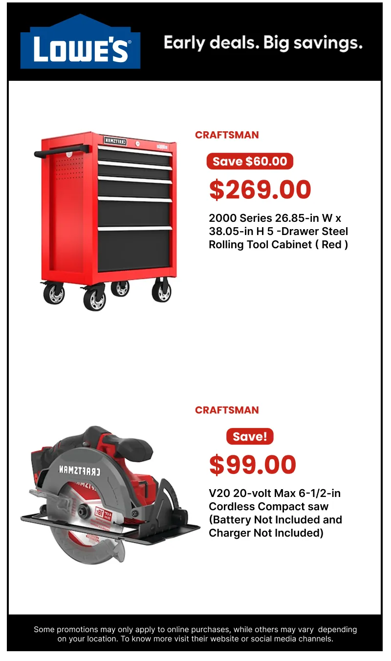 Weekly ad Early Black Friday from October 30 to November 17 2025 - Page 5