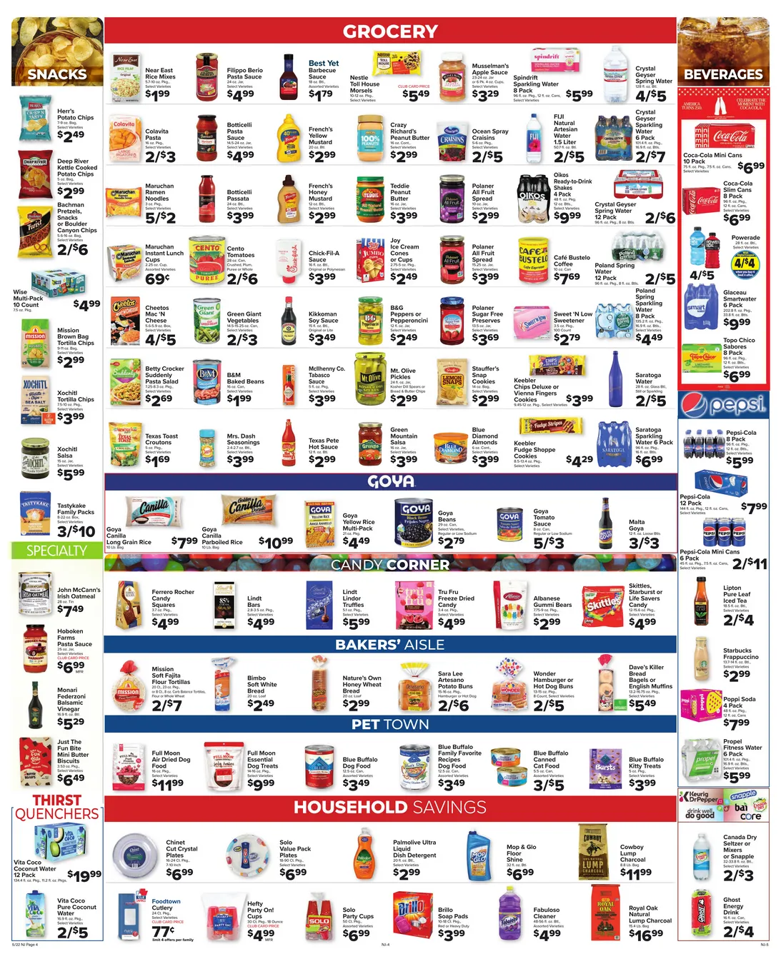 Weekly promotion Foodtown Sales spanning from May 22 to May 28 2026 - Page 6 for Catalogue 365