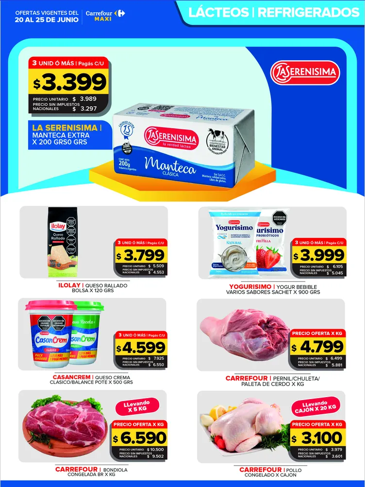 Ofertas de Ofertas Carrefour Maxi 22 de junio al 25 de junio 2026 - Página 6 del catálogo