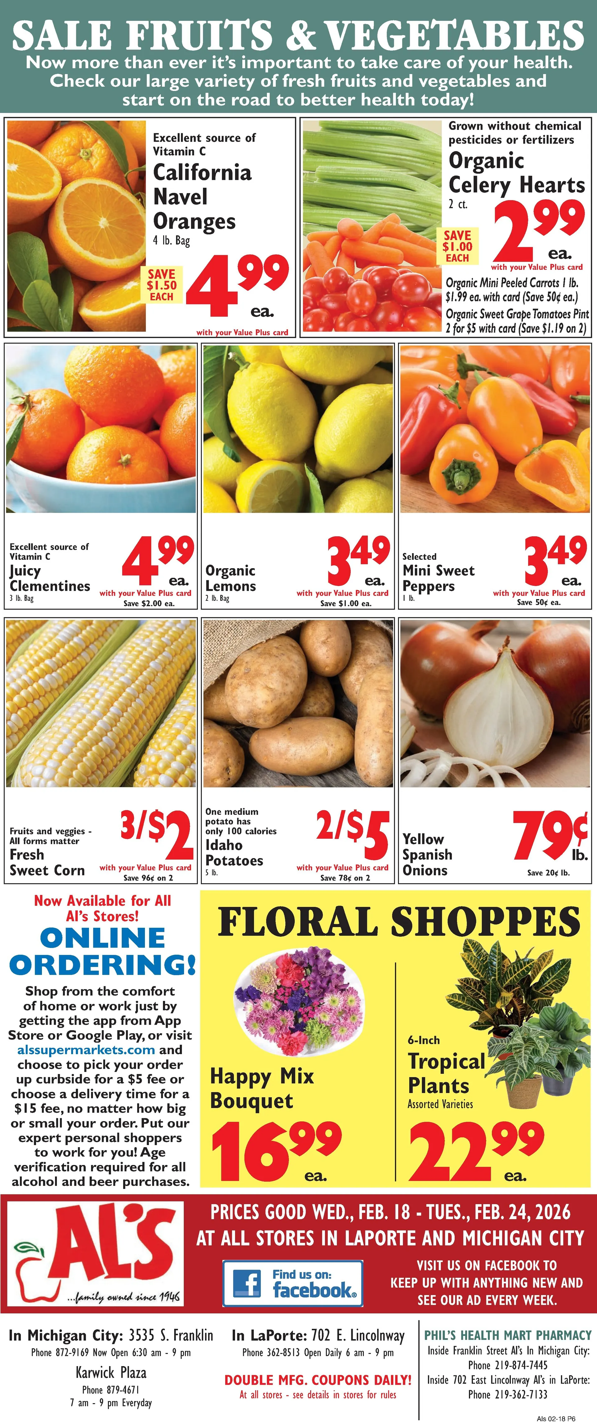 Weekly ad  Al's Supermarket Sales from February 18 to February 24 2026 - Page 6