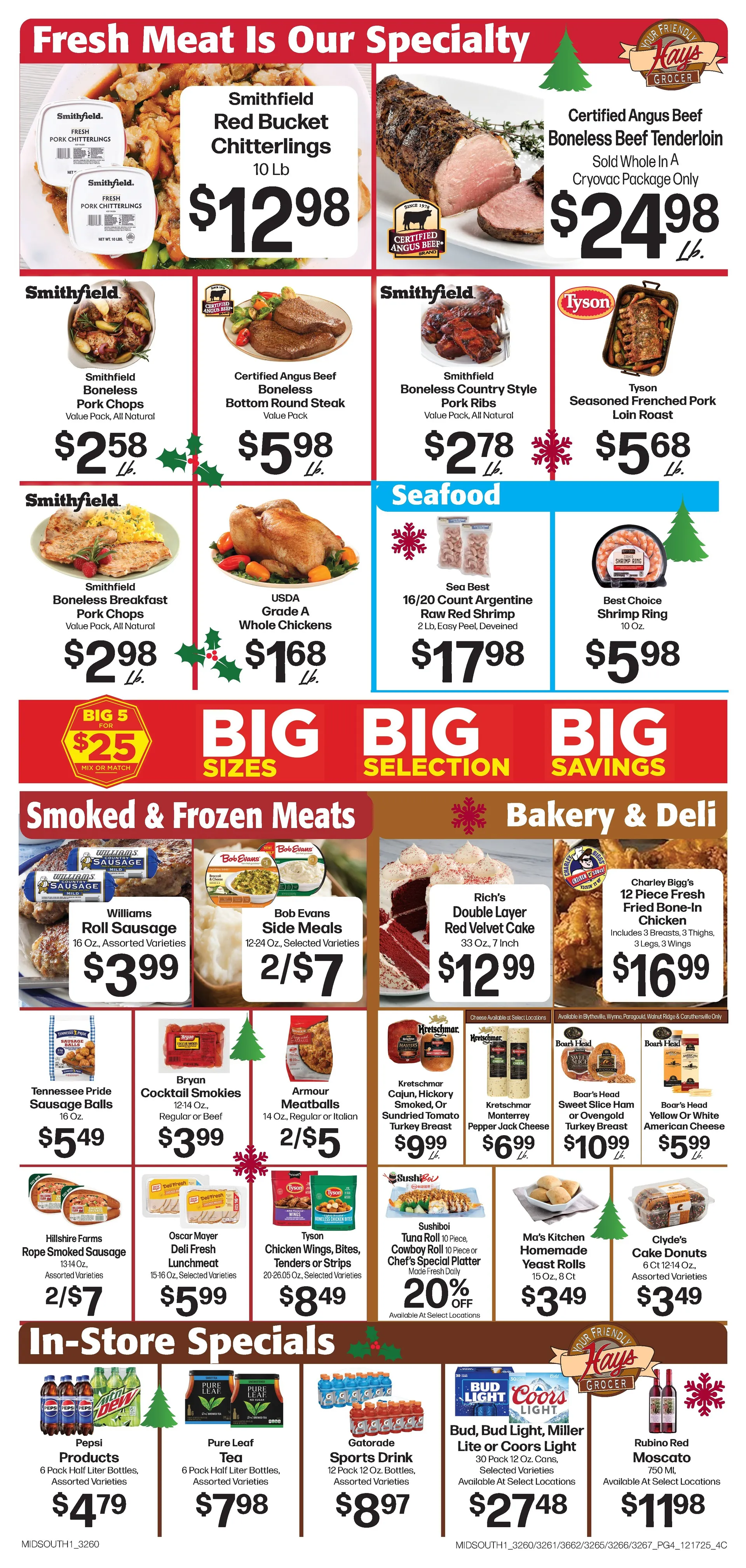 Weekly ad Hays Supermarket Sales from December 17 to December 24 2025 - Page 6