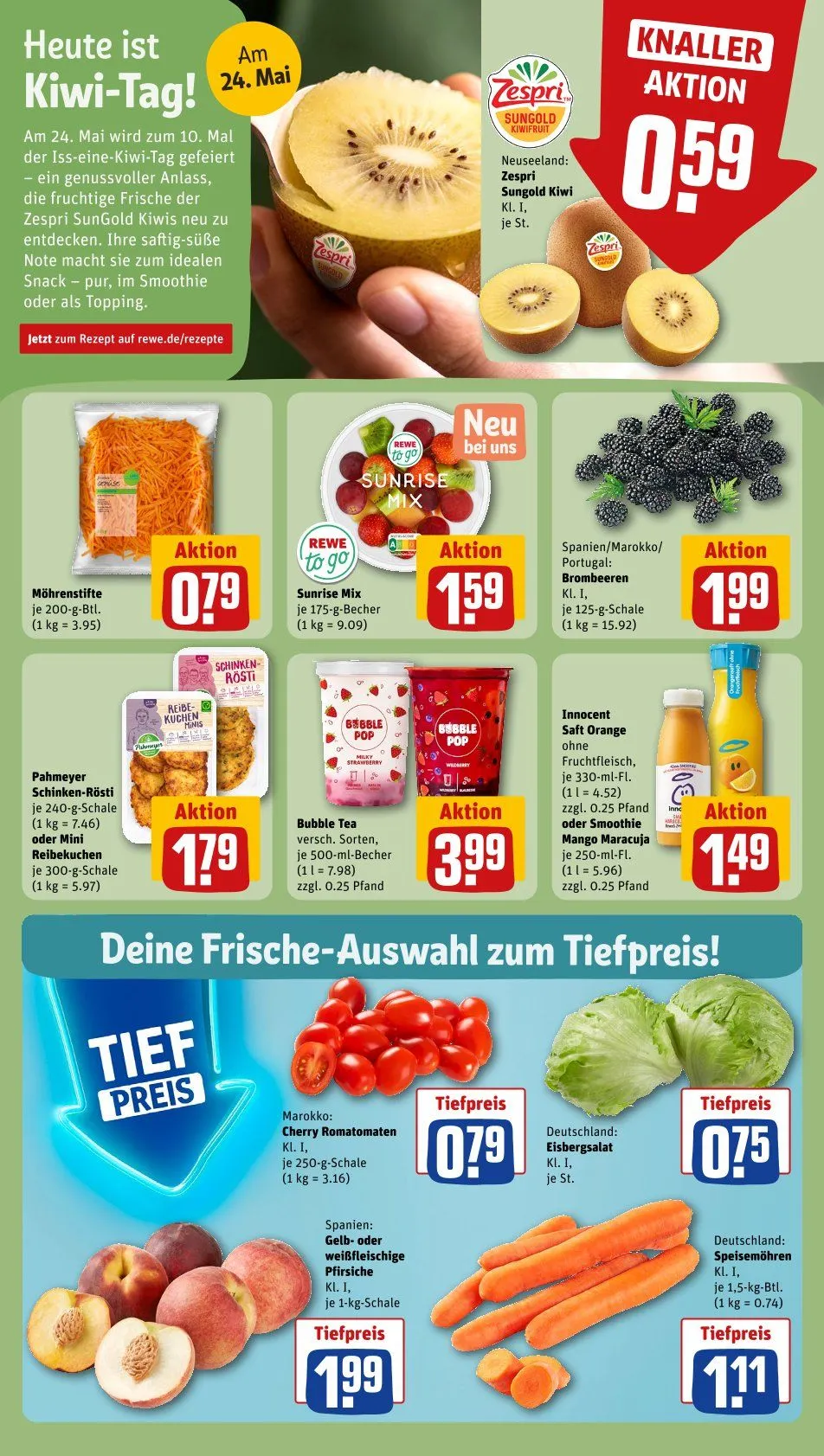 REWE Prospekt von 19. Mai bis 25. Mai 2025 - Prospekt seite 6