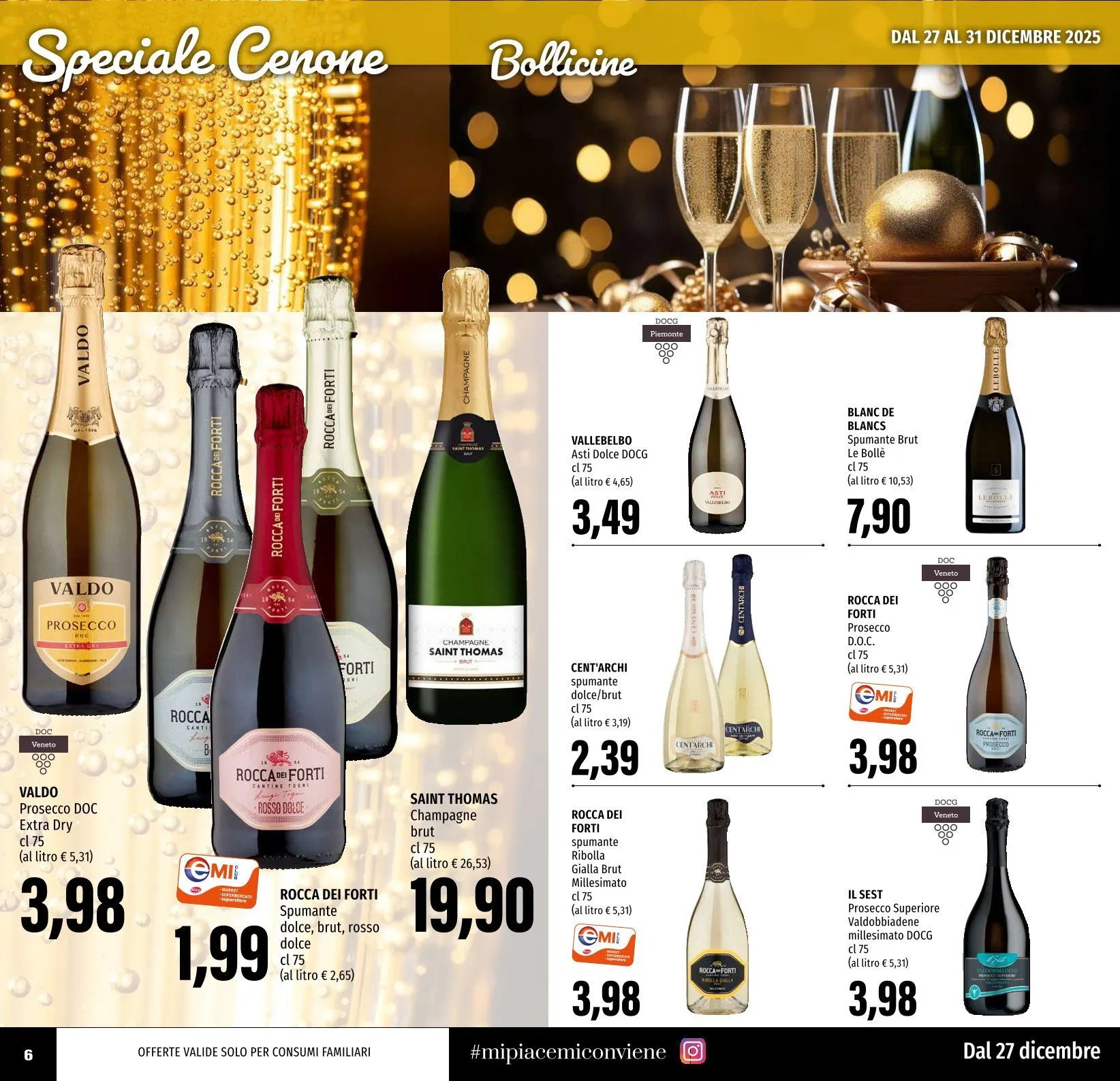 Emi Supermercati Volantino da 26 dicembre a 31 dicembre di 2025 - Pagina del volantino 6