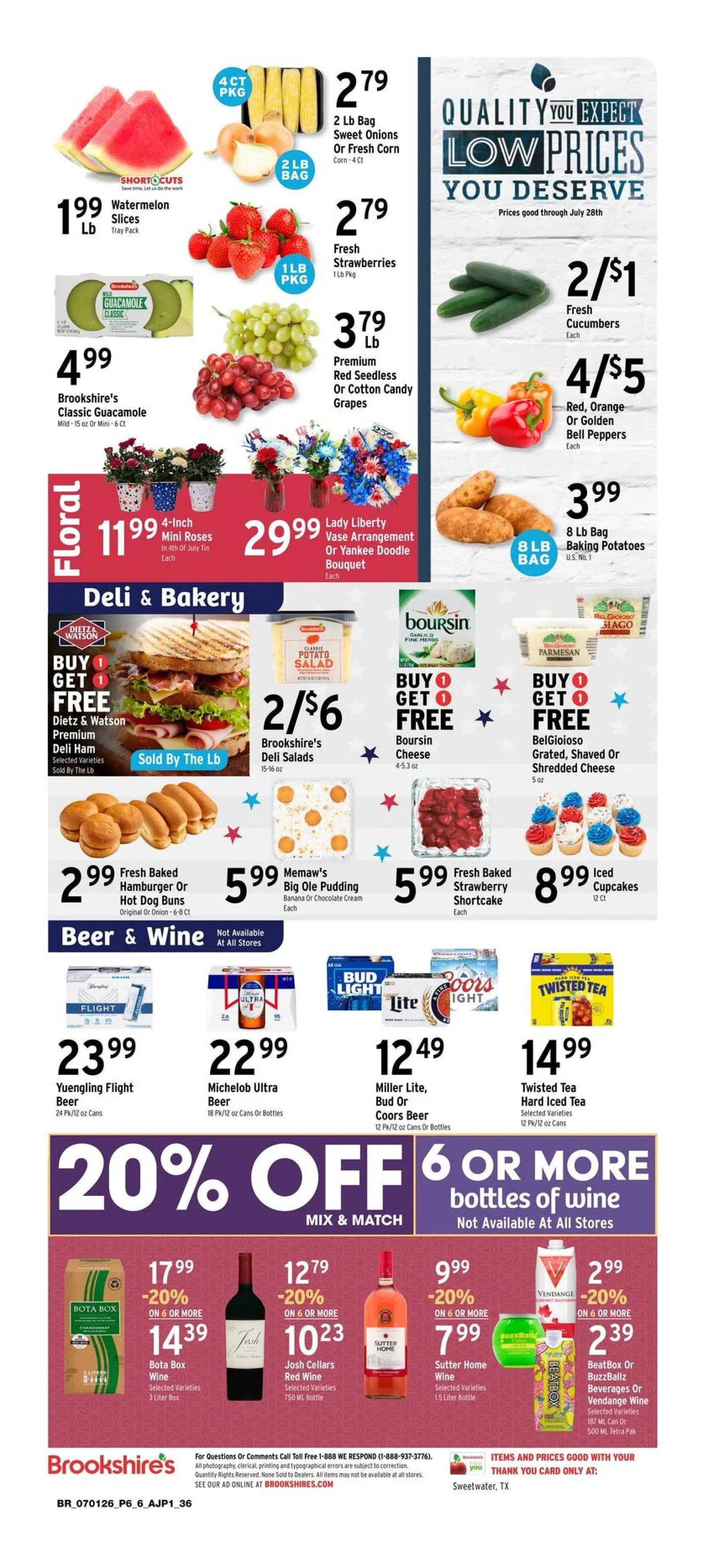 Weekly ad Brookshires Sales from July 1 to July 7 2026 - Page 6