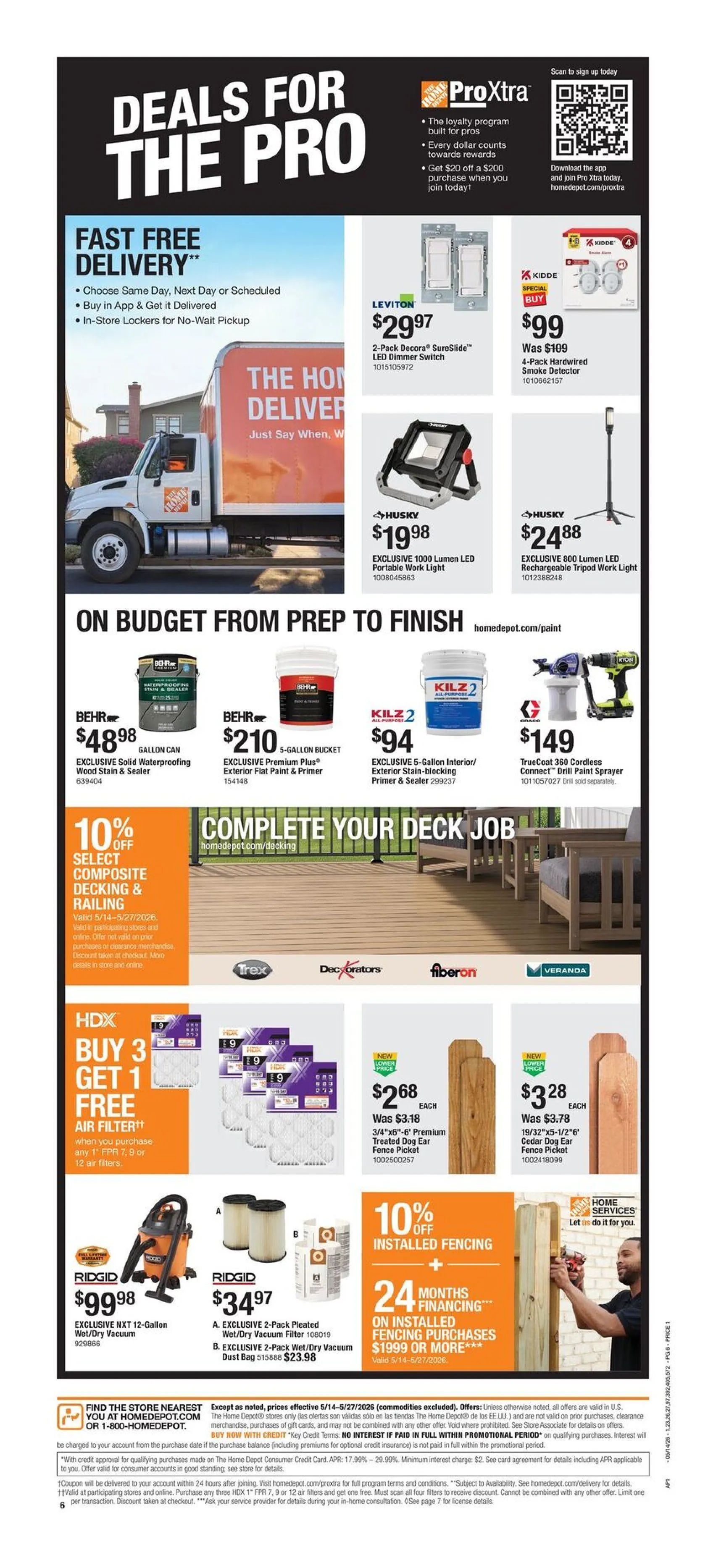 Weekly ad The Home Depot Sales from May 14 to May 27 2026 - Page 6